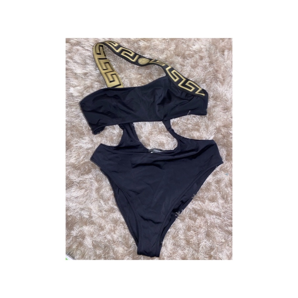 Versace Greca Border Swim Suit